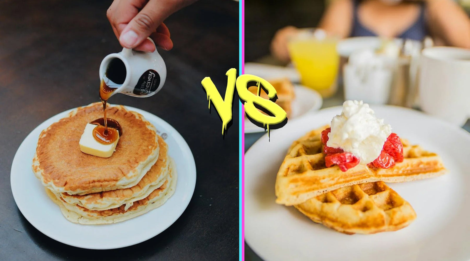 Pancakes vs. Waffles - Tee Shop USA