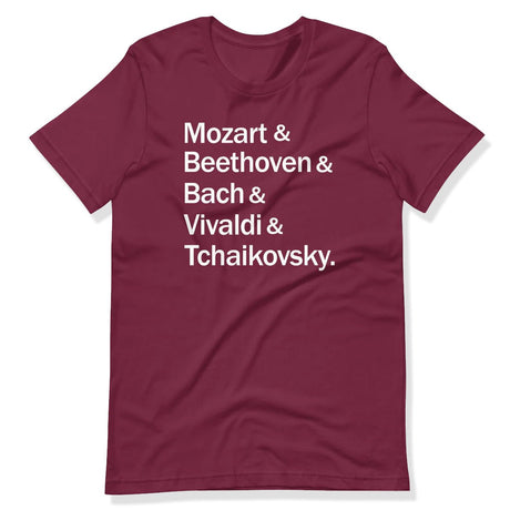 Classical Music Shirts - Tee Shop USA