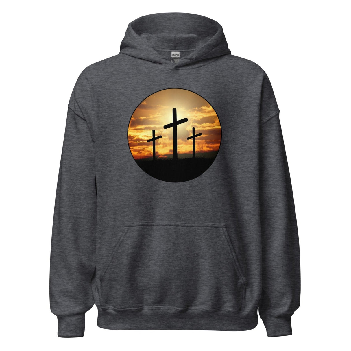 3 Crosses on Calvary Hoodie