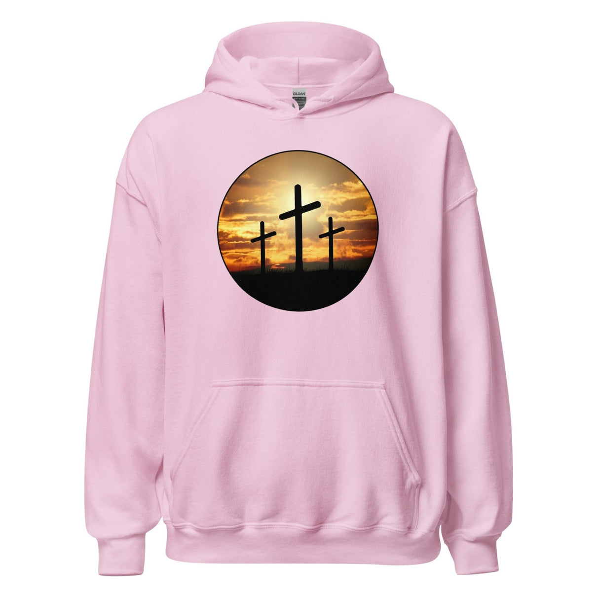 3 Crosses on Calvary Hoodie