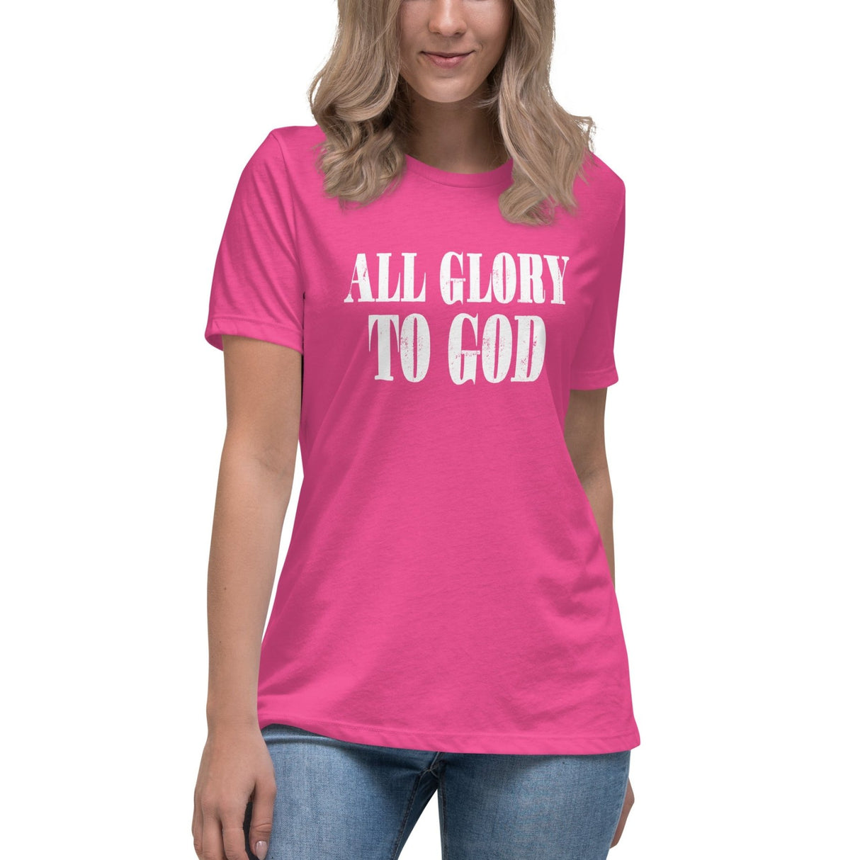 All Glory To God Women's Shirt