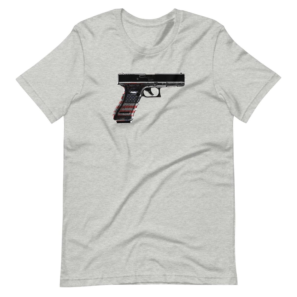 American Flag Gun Shirt