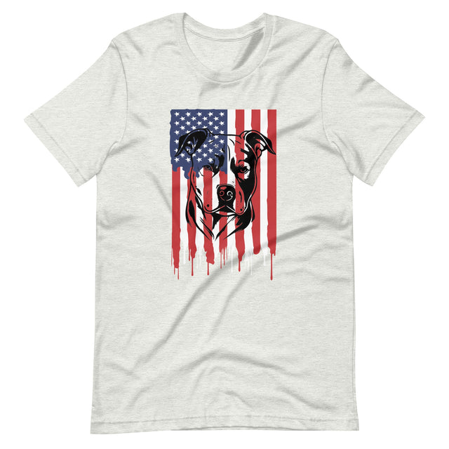 American Flag Pit Bull Shirt