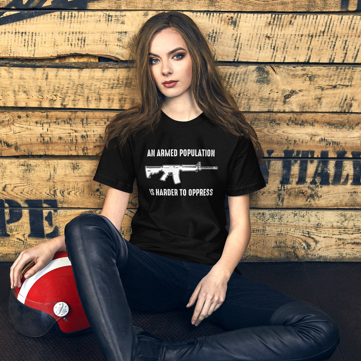 An Armed Population is Harder to Oppress Shirt