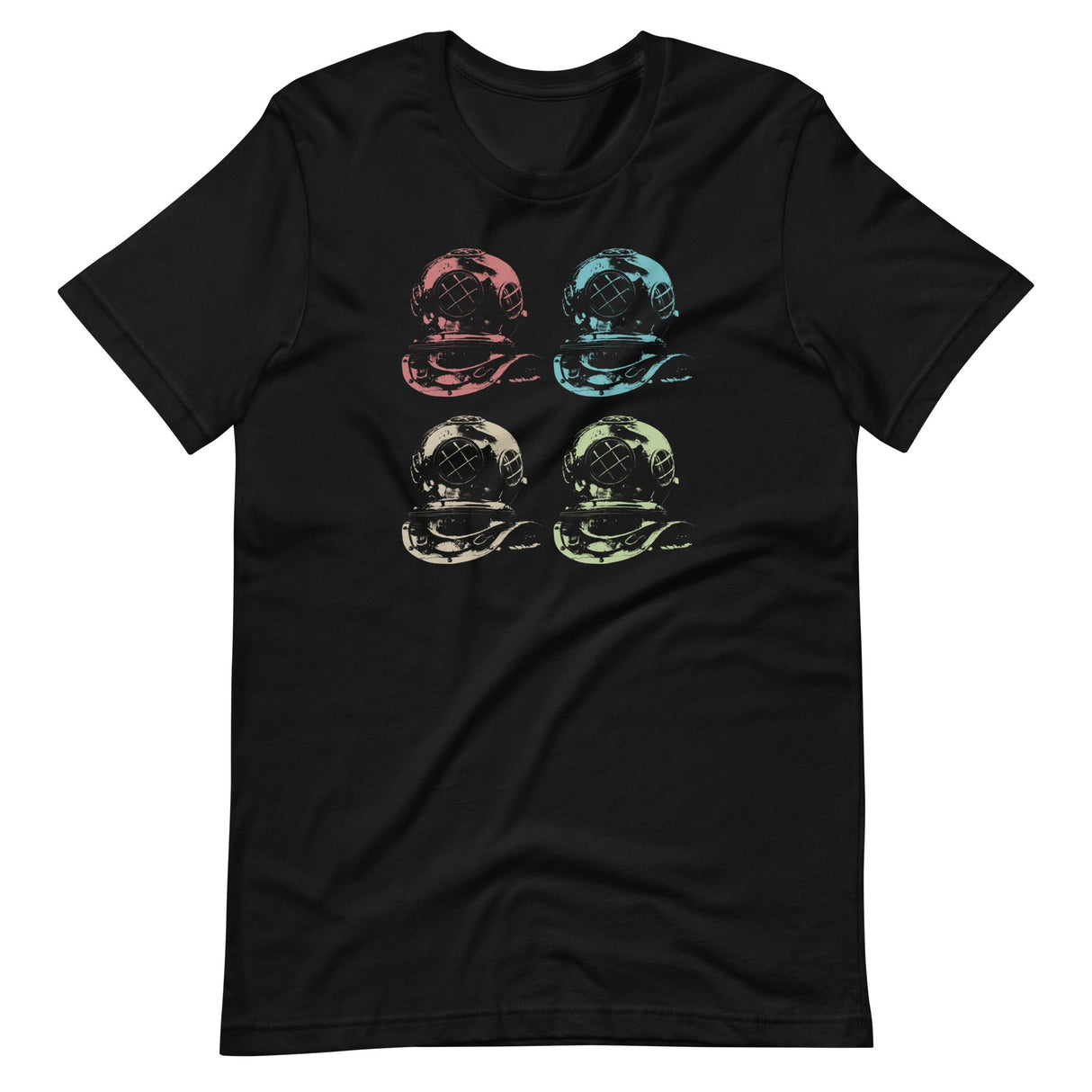 Artistic Deep Sea Diver Helmet Shirt