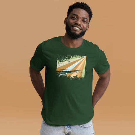 Artistic Lake Camping Shirt