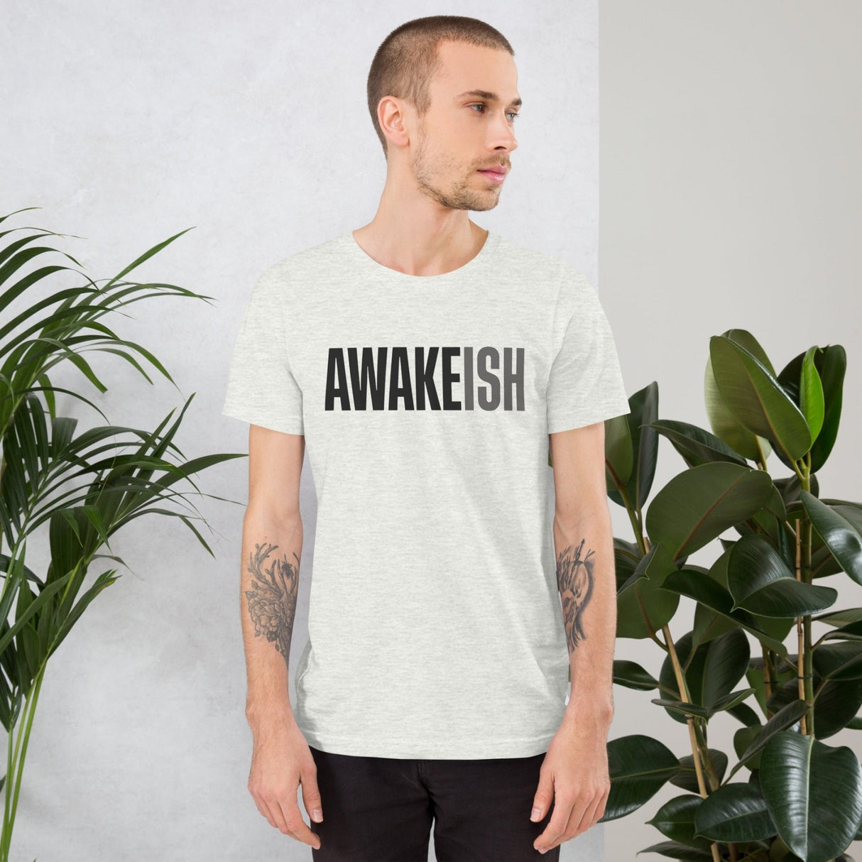 Awakeish Funny Gym Shirt