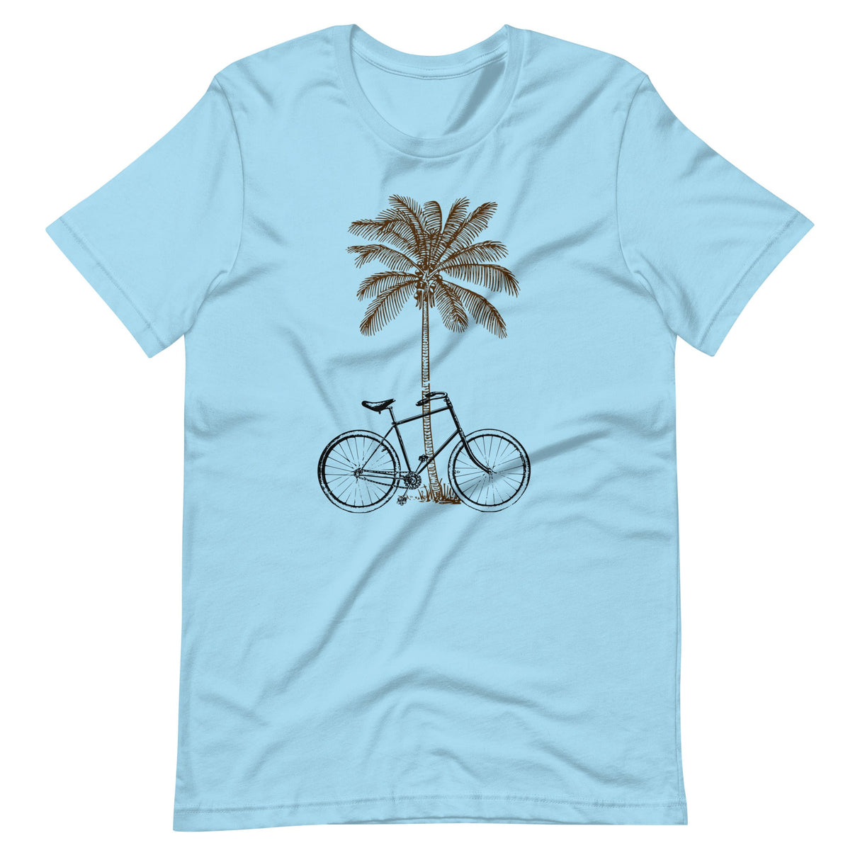 Beach Bike And Palm Tree Shirt