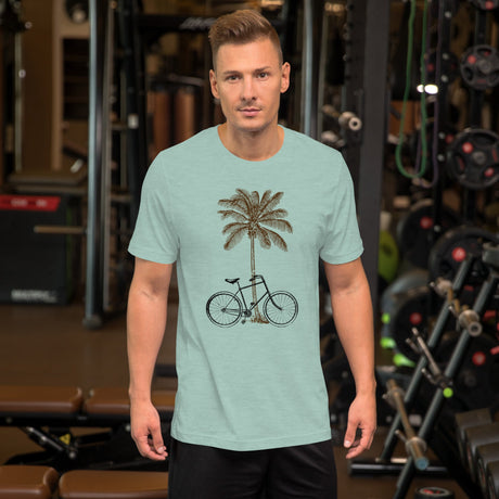 Beach Bike And Palm Tree Shirt