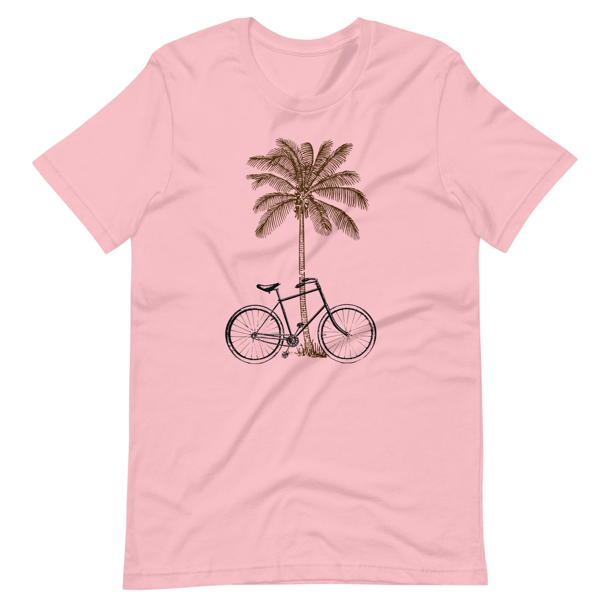 Beach Bike And Palm Tree Shirt