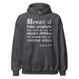 Beware of False Prophets Matthew 7:15 Hoodie