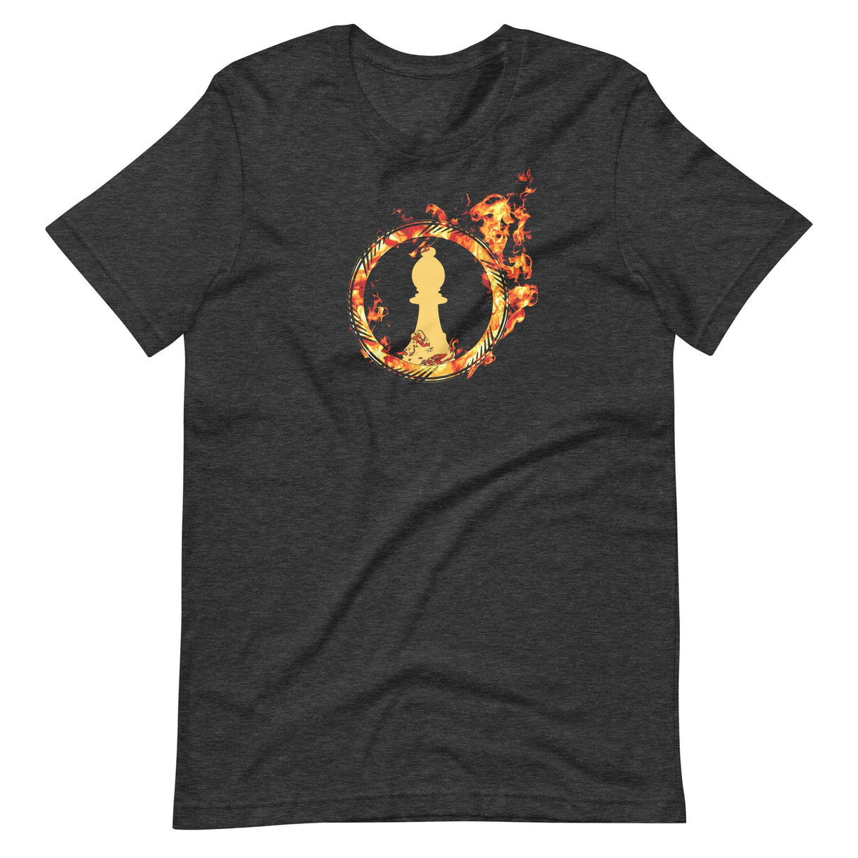 Bishop Fire Ring Chess Shirt