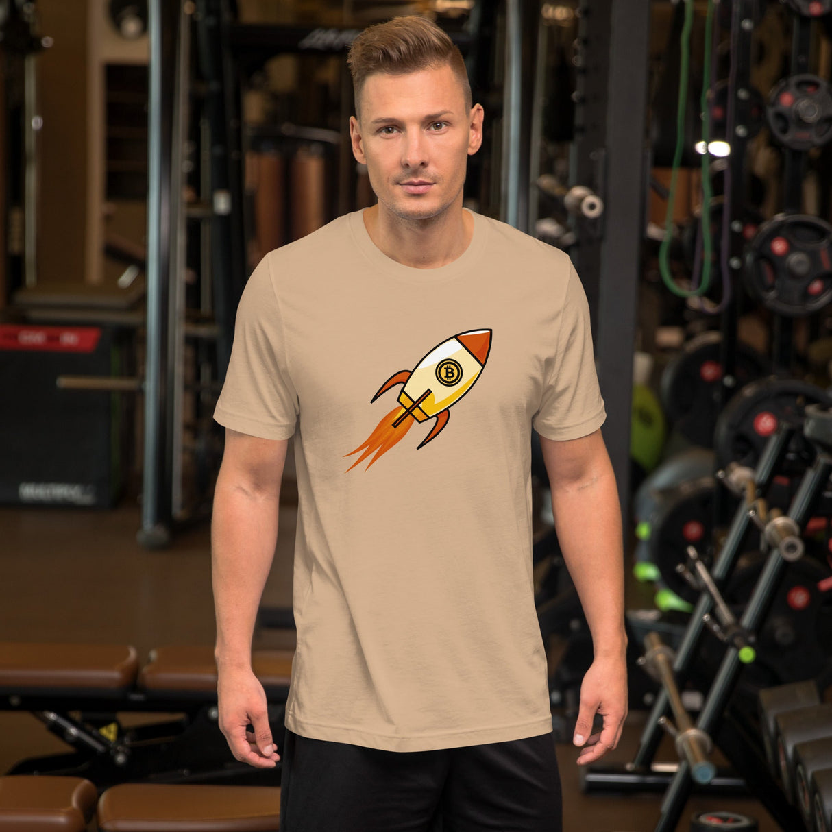 Bitcoin Rocket Shirt