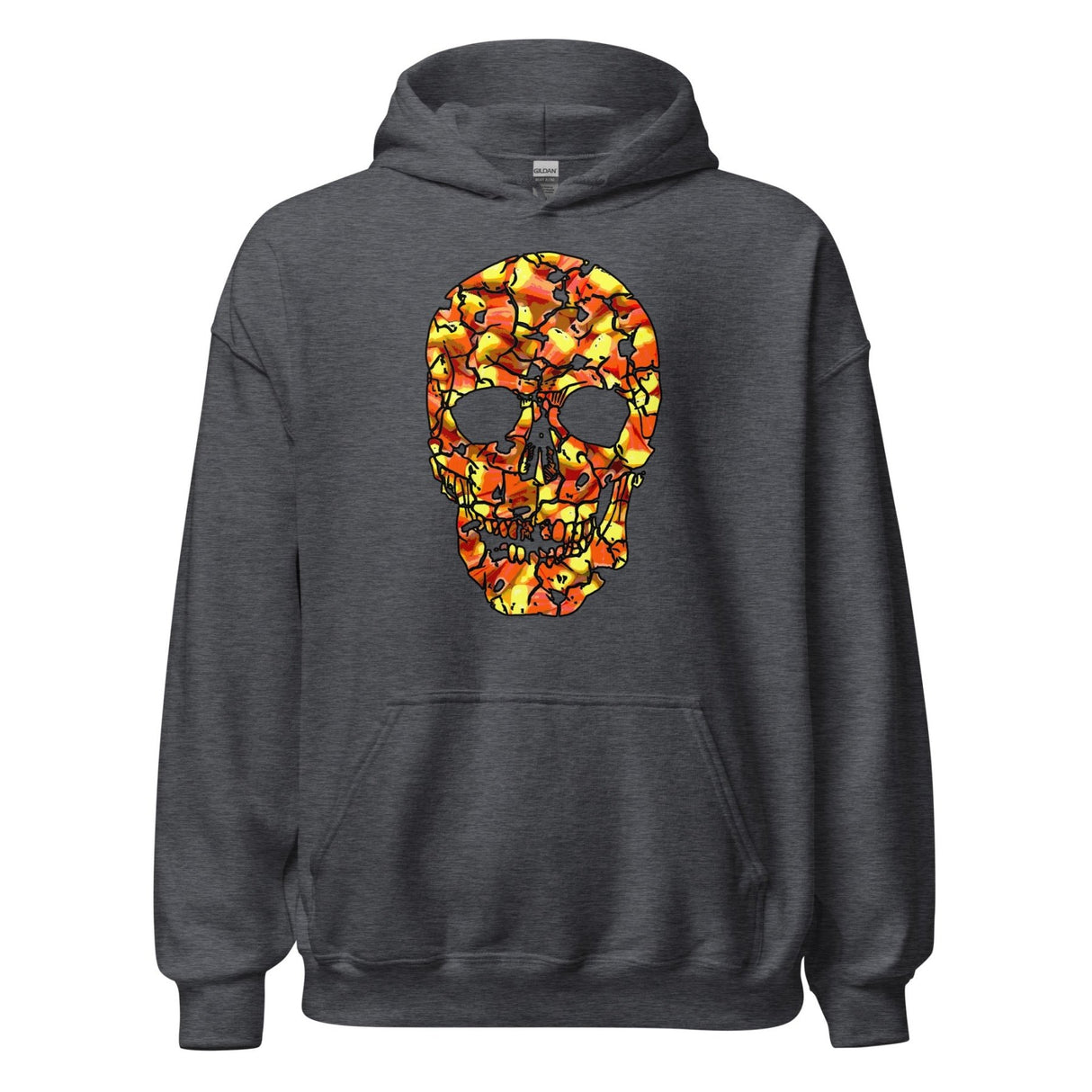 Candy Corn Skull Hoodie