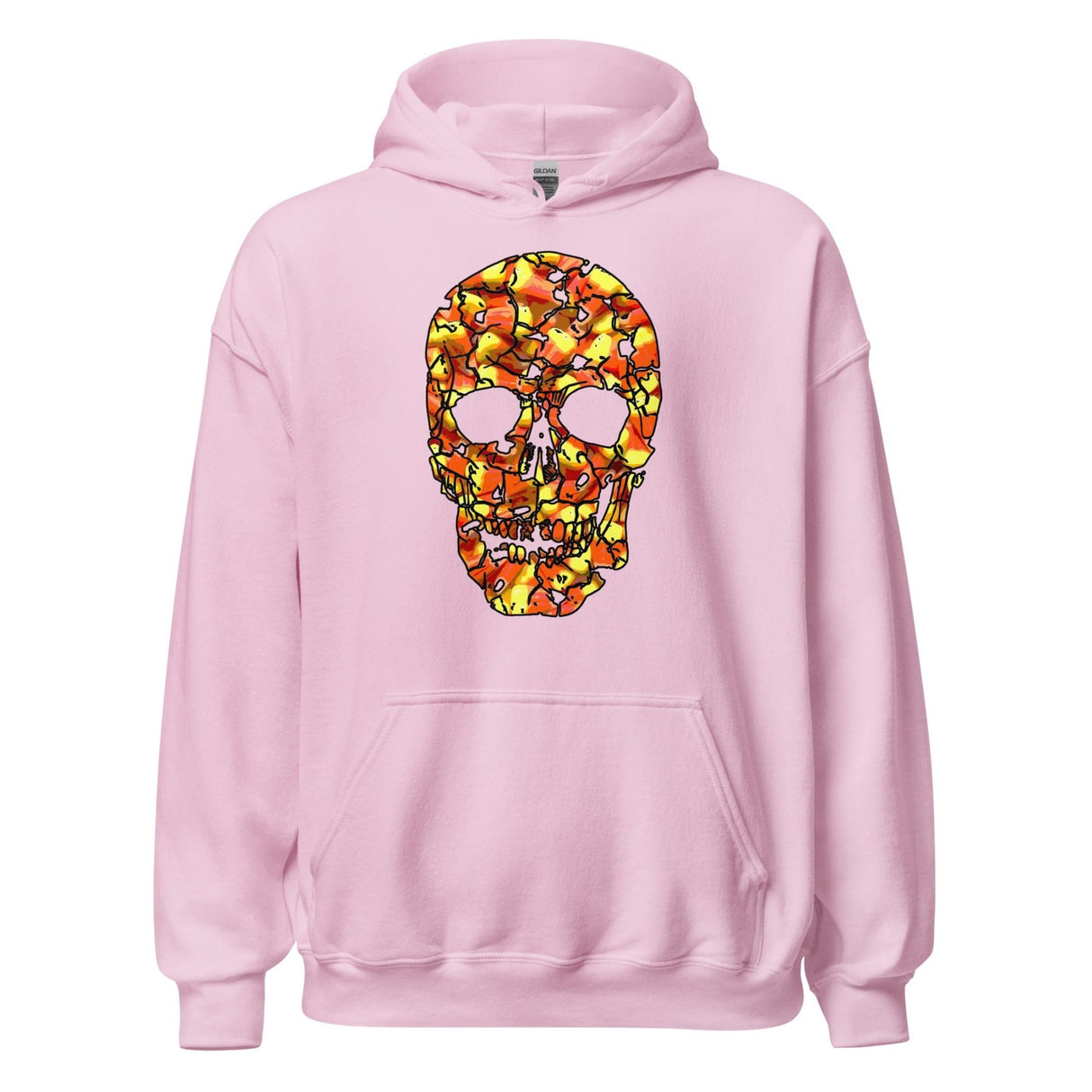 Candy Corn Skull Hoodie