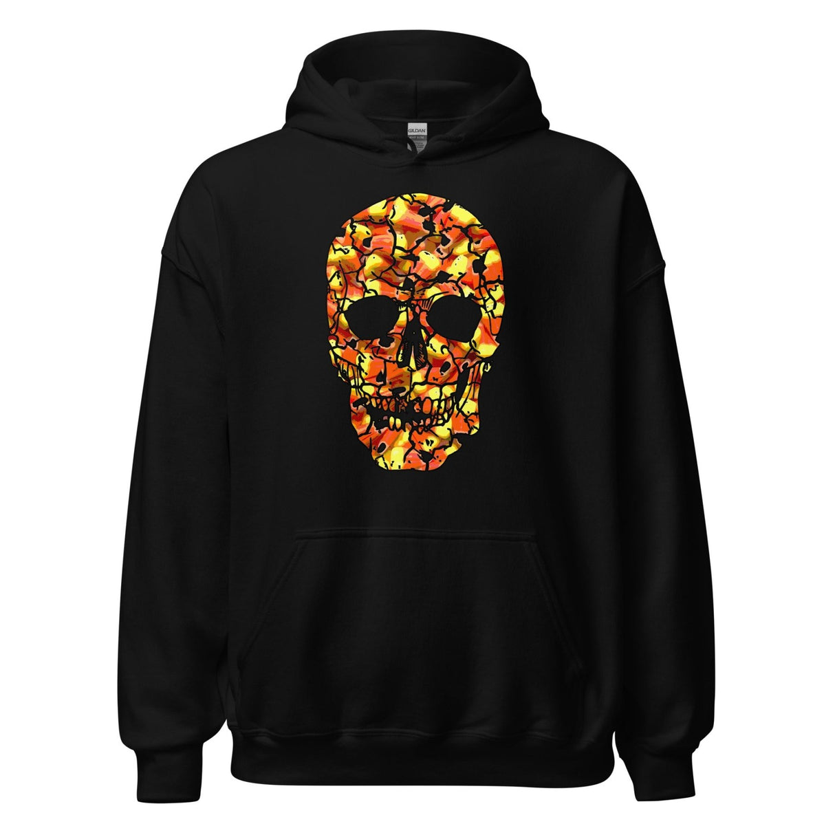 Candy Corn Skull Hoodie