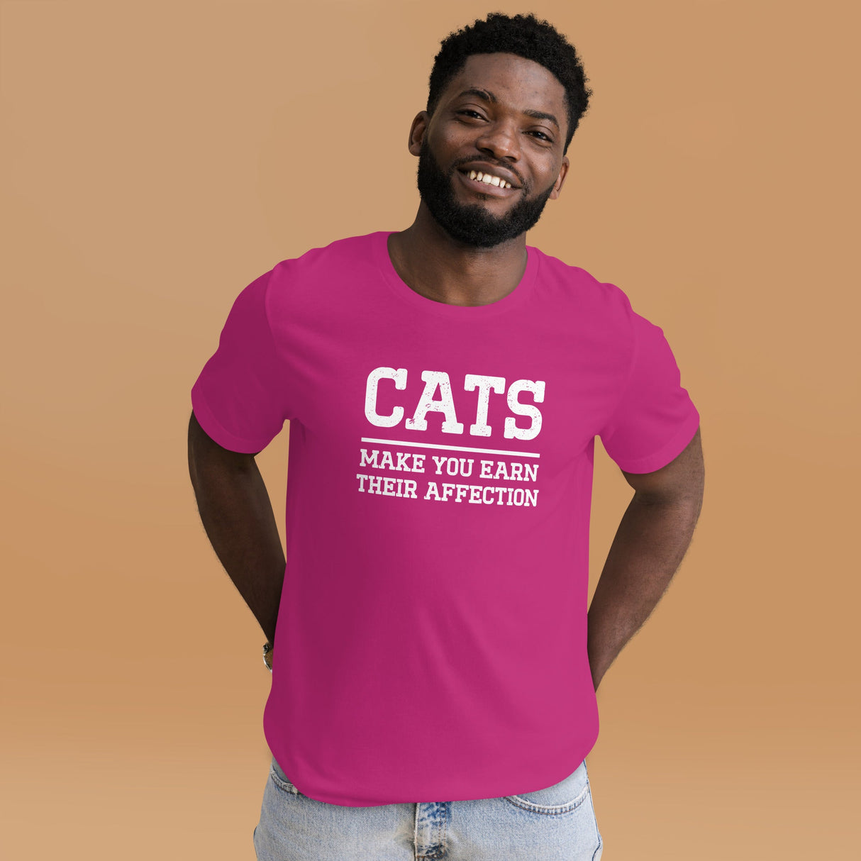 Cats Make You Earn Their Affection Shirt