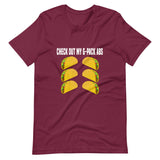 Check Out My Six Pack Abs Taco Shirt