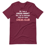 Chess Addict Chess Club Shirt