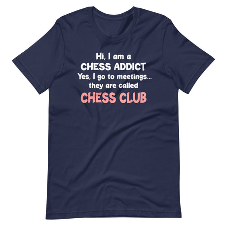 Chess Addict Chess Club Shirt