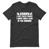 Chess Club In The Morning Shirt