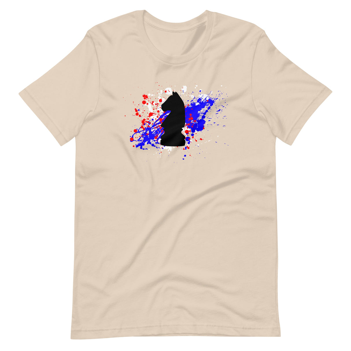 Chess Splatter Paint Knight Shirt