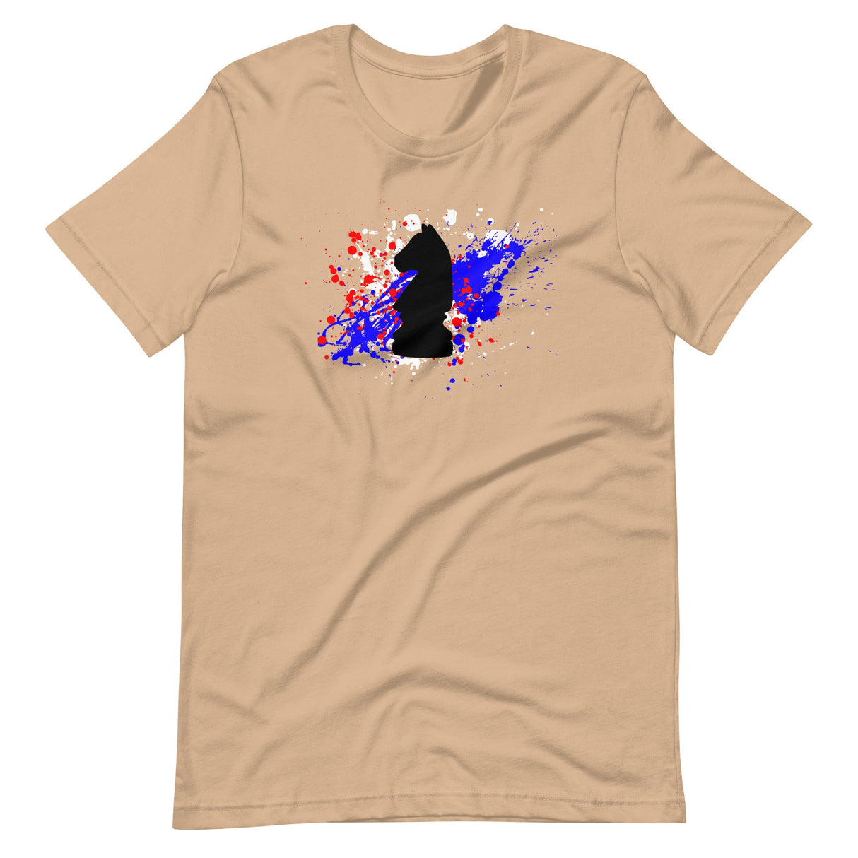 Chess Splatter Paint Knight Shirt