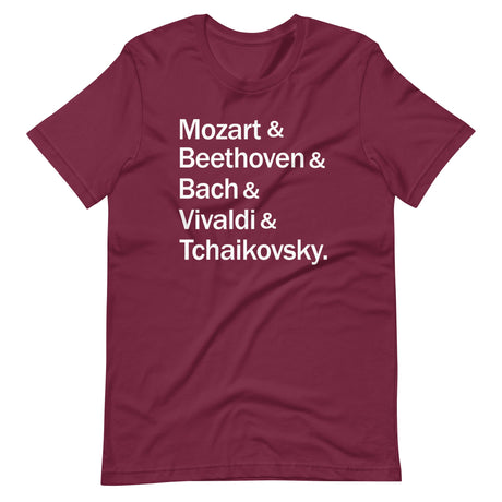 Classical Composers Shirt