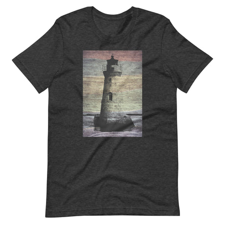 Cockspur Lighthouse Wood Etching Shirt