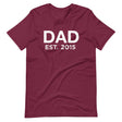 Dad Established 2015 Shirt