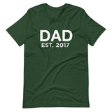 Dad Established 2017 Shirt