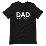 Dad Established 2017 Shirt