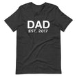 Dad Established 2017 Shirt