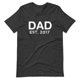 Dad Established 2017 Shirt