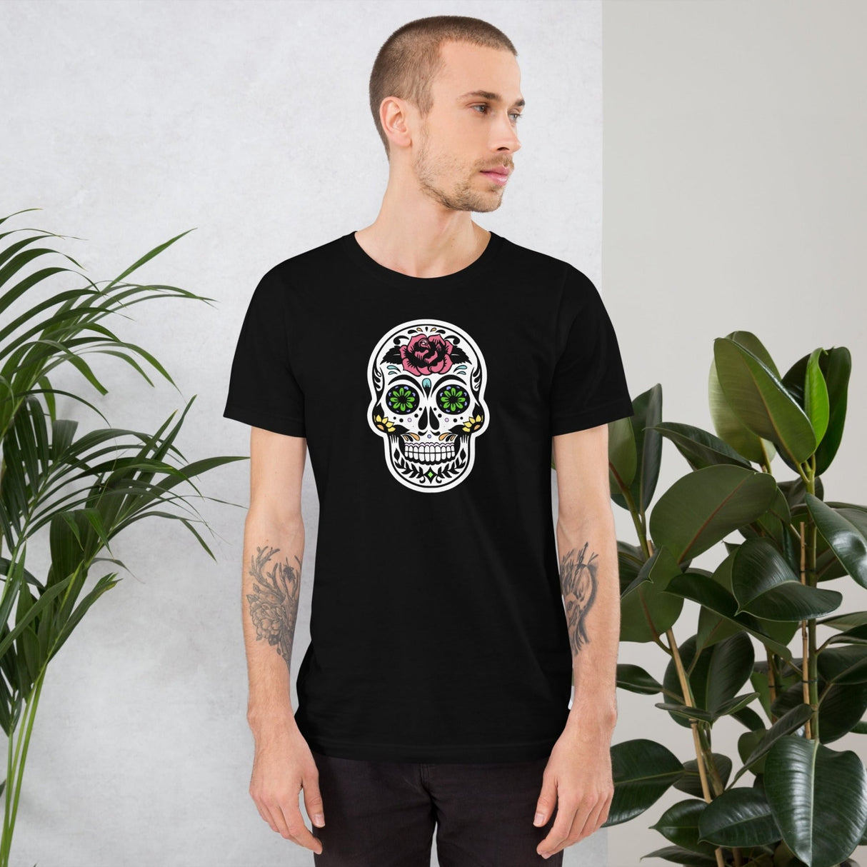 Day of The Dead Sugar Skull Shirt