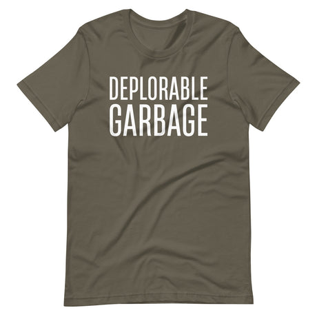 Deplorable Garbage Trump Shirt