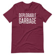 Deplorable Garbage Trump Shirt