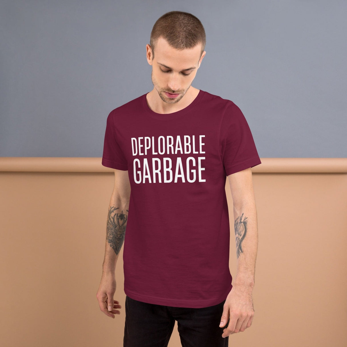 Deplorable Garbage Trump Shirt