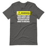 Desensitized by Video Games and Rock Music Shirt