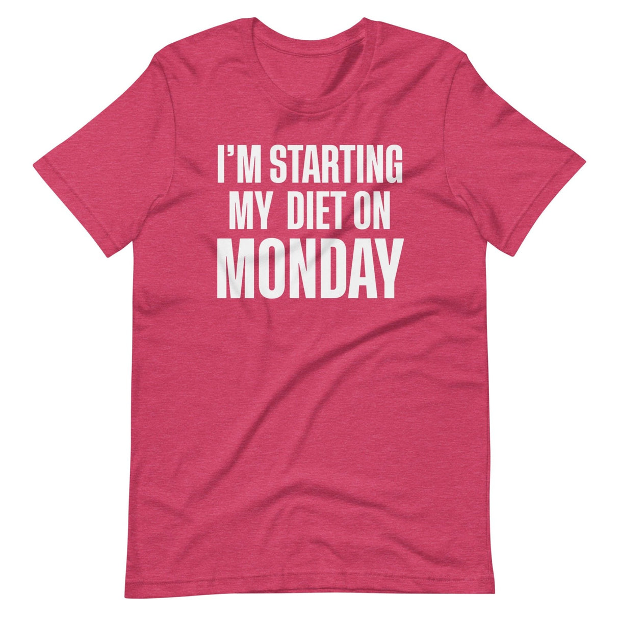 Diet Starts Monday Shirt