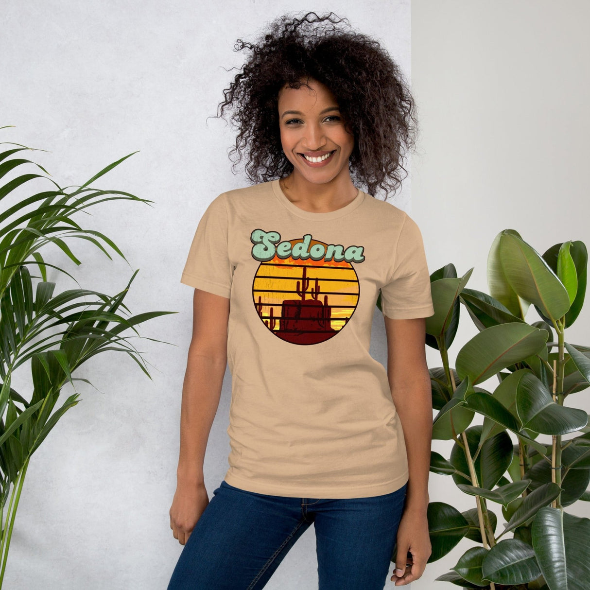 Distressed Desert Cactus Sedona Shirt