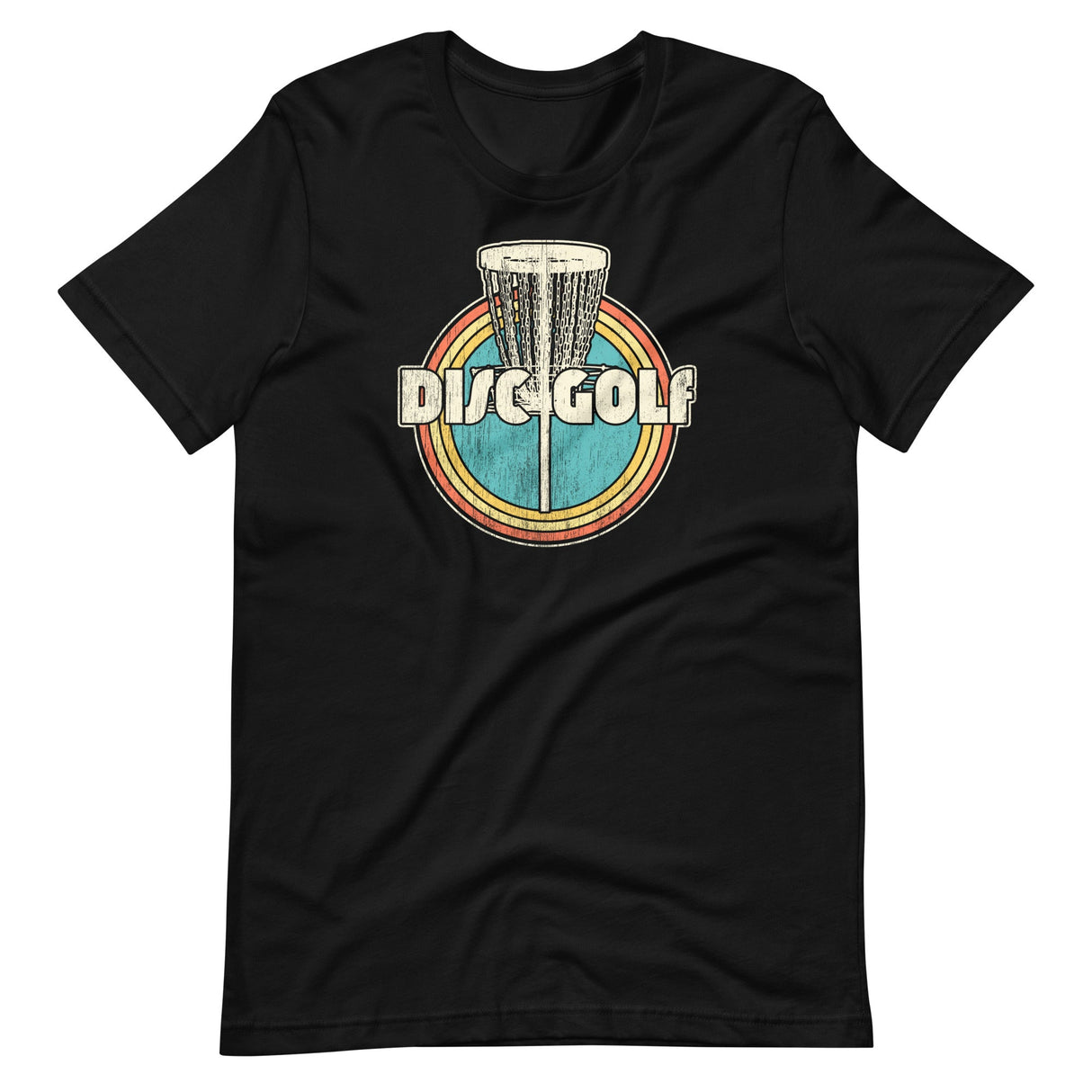 Distressed Vintage Disc Golf Shirt