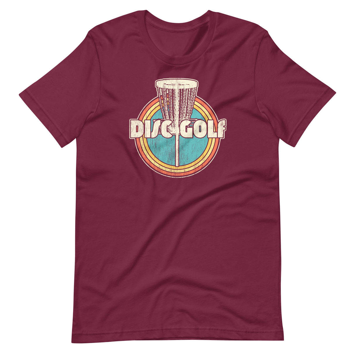 Distressed Vintage Disc Golf Shirt