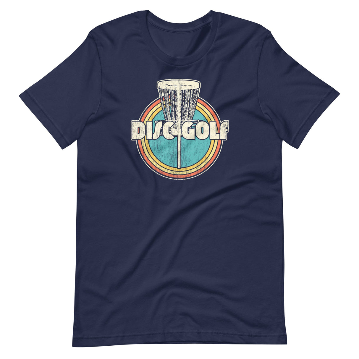 Distressed Vintage Disc Golf Shirt