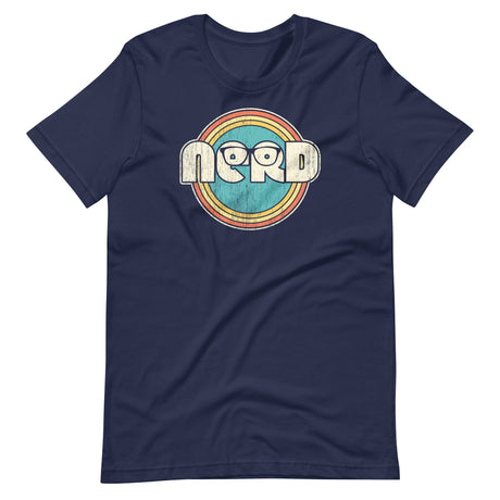 Distressed Vintage Nerd Shirt