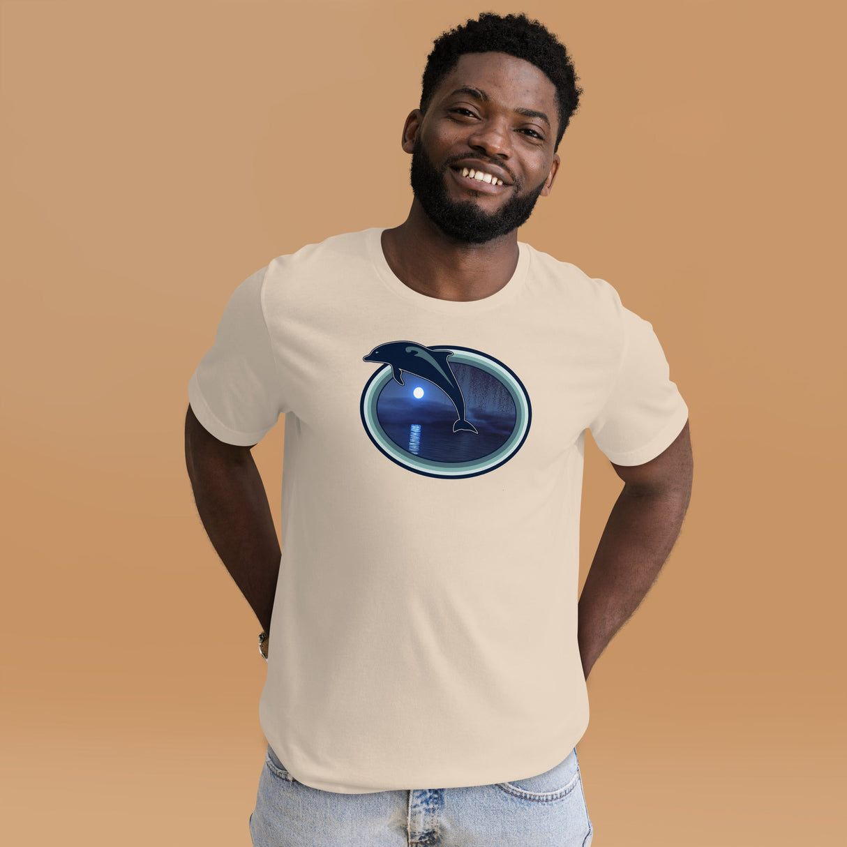 Dolphin Night Beach Shirt