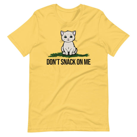 Don't Snack On Me Cat Shirt