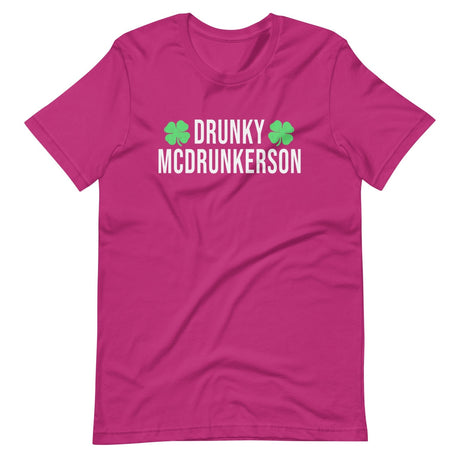 Drunky McDrunkerson Irish Shirt