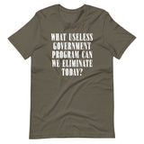 Eliminate Useless Government Programs Shirt