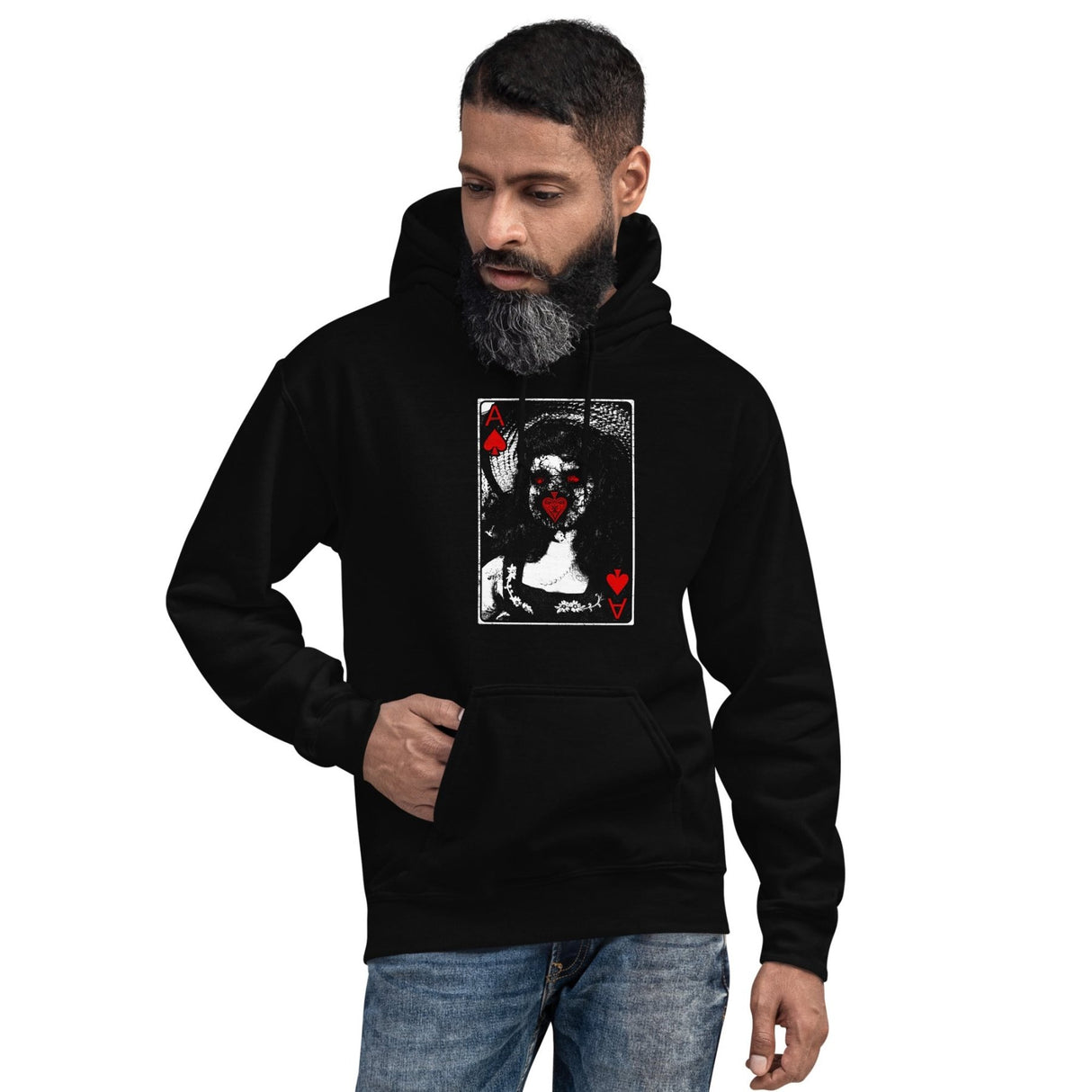 Evil Doll Ace of Spades Hoodie